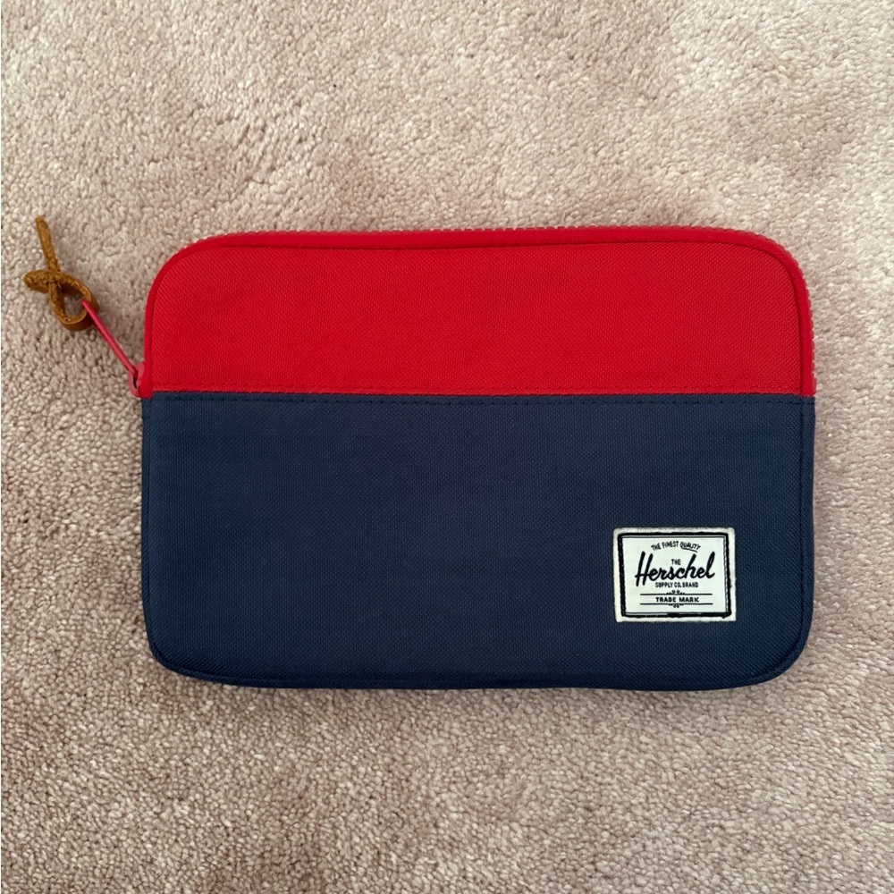 Herschel Supply Company Red and Blue Tablet Case